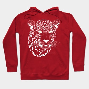 Funny T-Shirt Leopard Face Hoodie